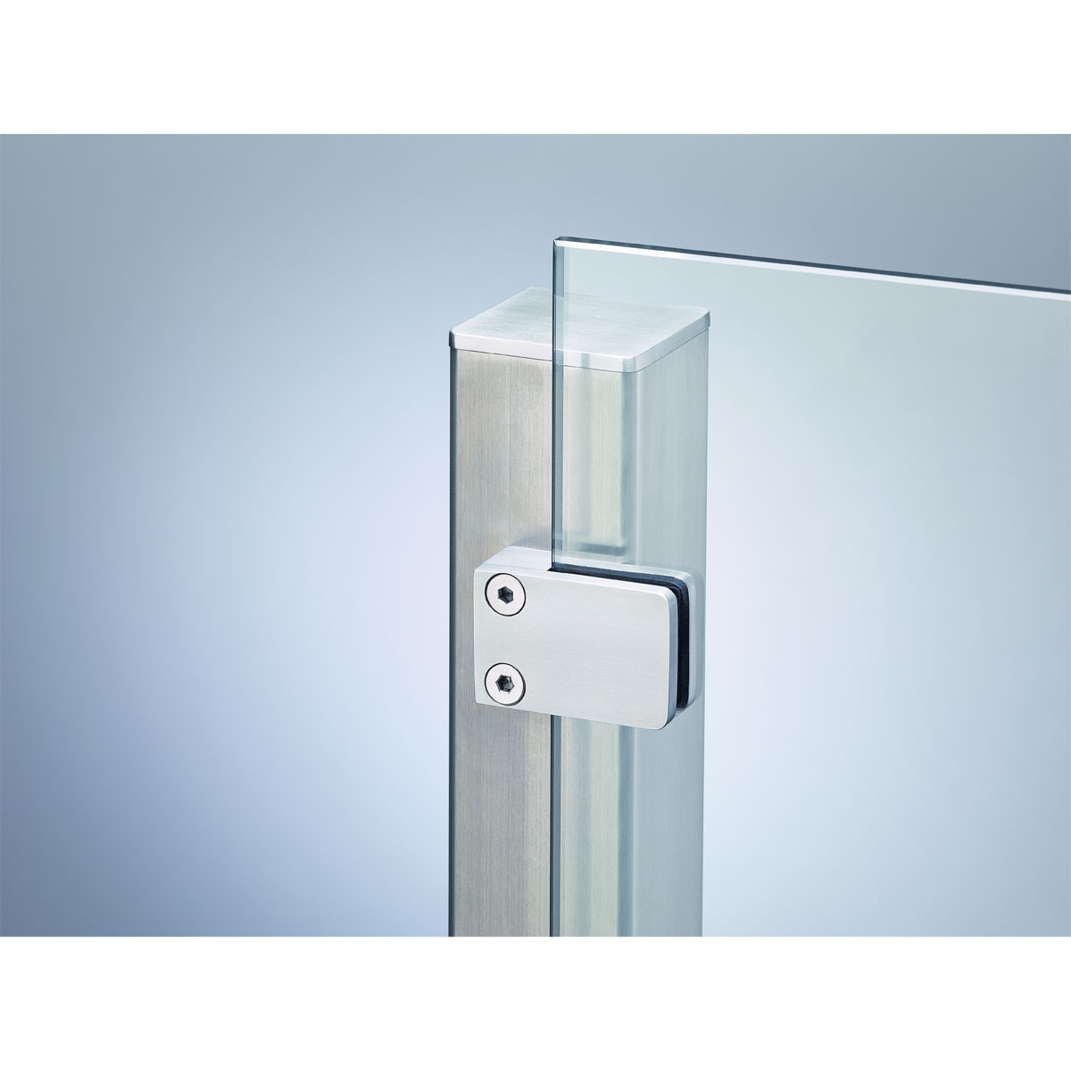 Anfangspfosten VETRO V2A 6 x 6 x 187 cm