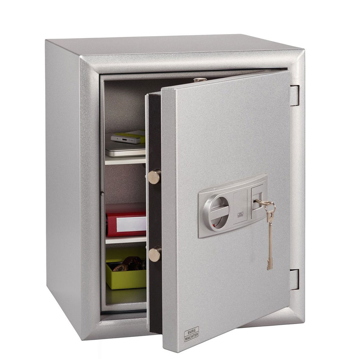 Burg Wächter Wertschutzschrank MTD 760 K 50 x 62,5 x 46,2 silber