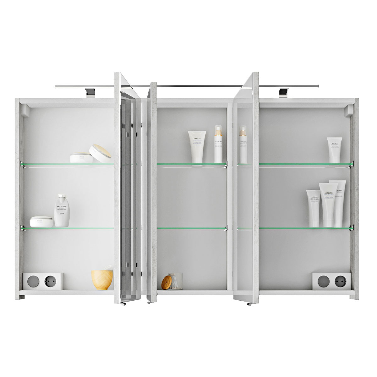 Pelipal Badmöbel-Set Baleo hellgrau Bild 4