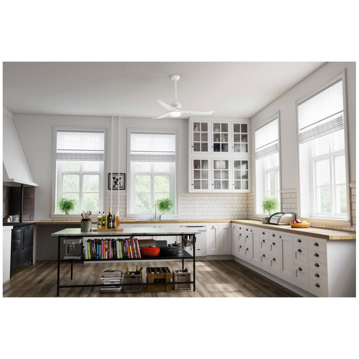 Hunter Fan Hunter Deckenenventilator Harmony 137 cm weiß Bild 7