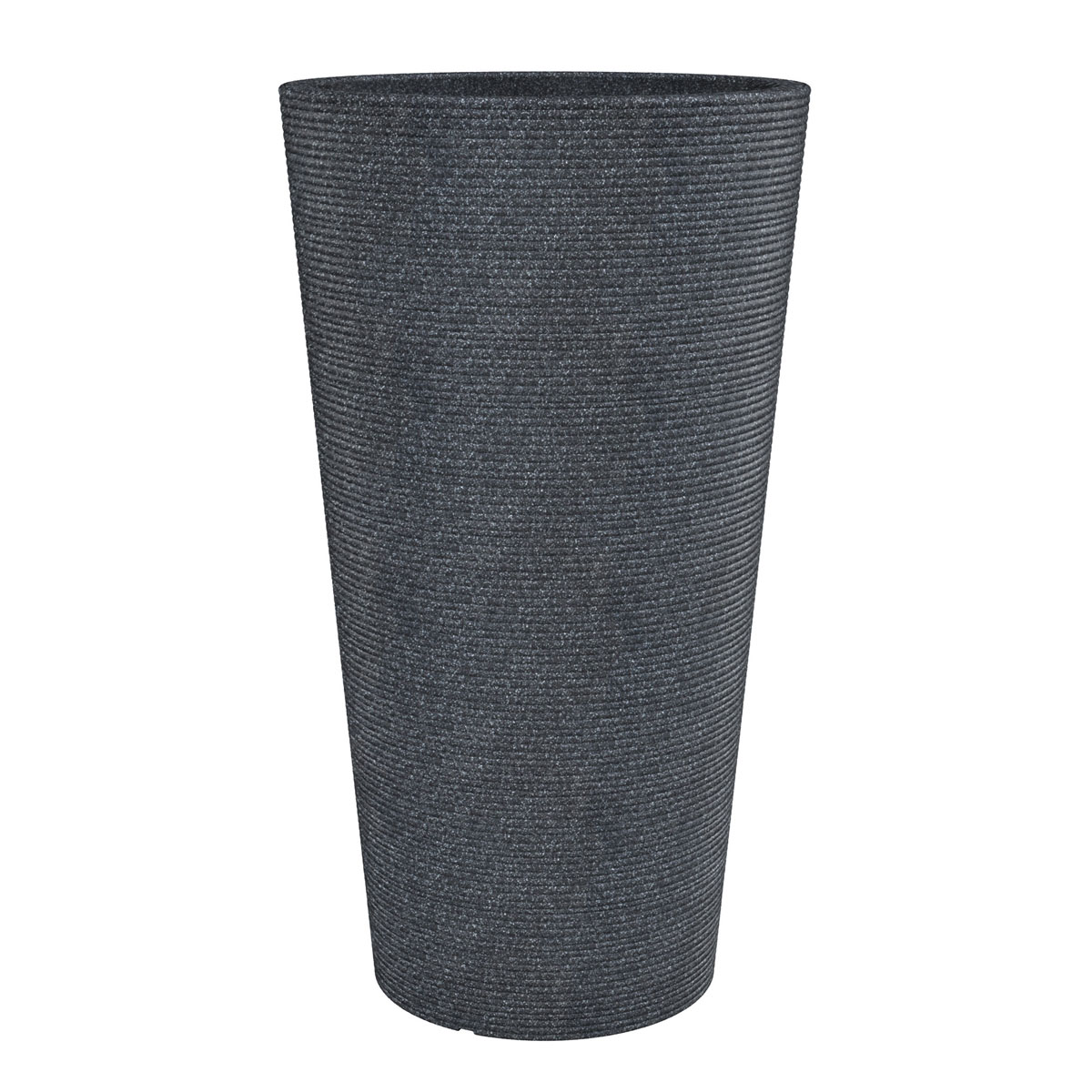 Scheurich Pflanzgefäß Coneo High BxHxT 39 x 70 x 39 cm Schwarz-Granit