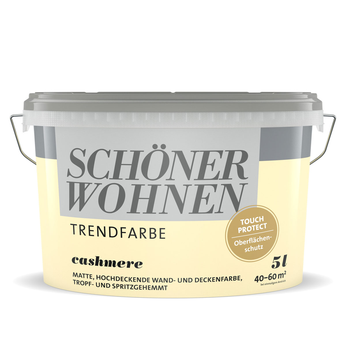 Schöner Wohnen Farbe  Wandfarbe Trendfarbe cashmere 5 Liter Bild 1