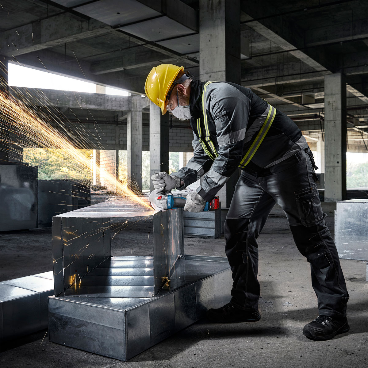 Bosch Professional Akku WInkelschleifer GWS 18V-8 Bild 4