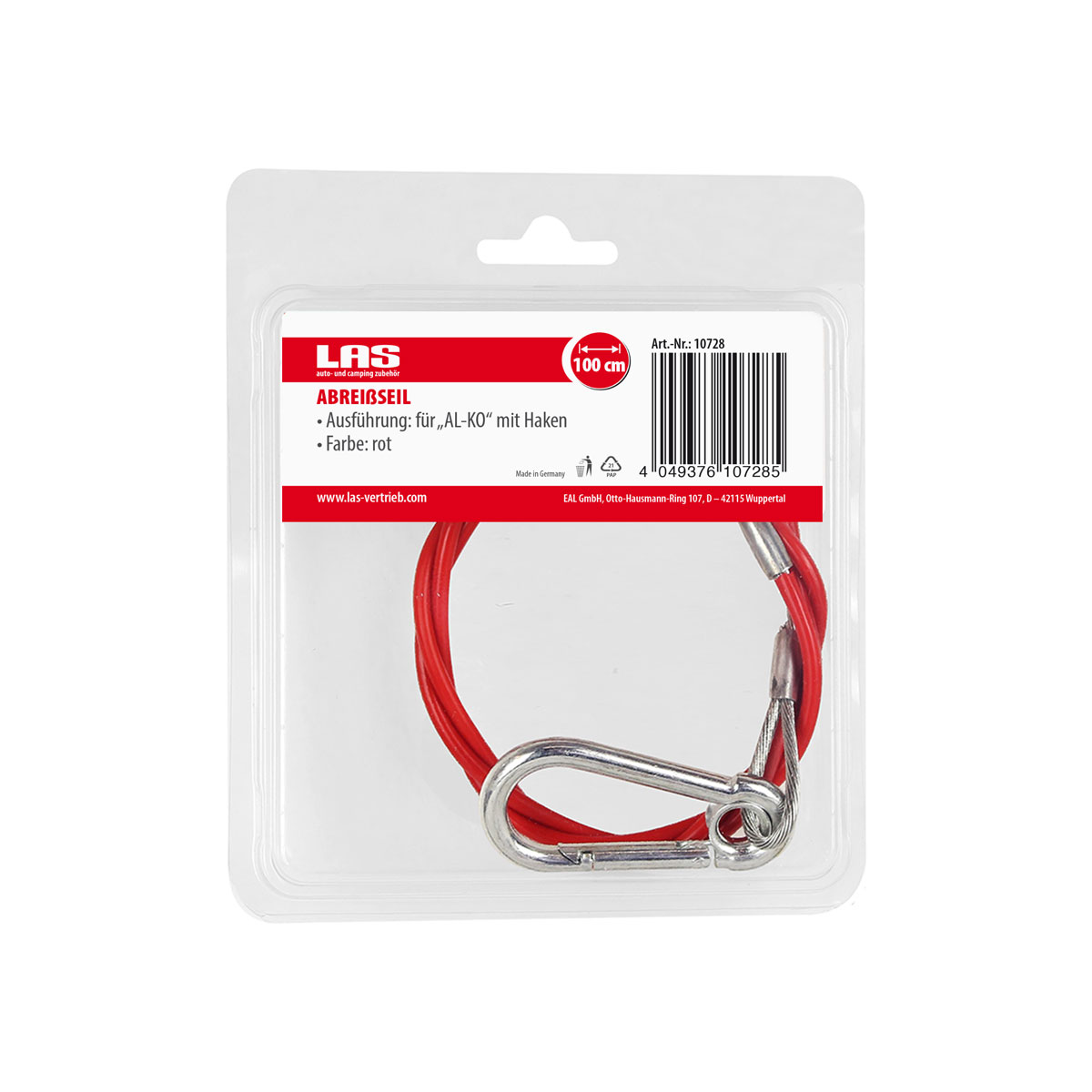 LAS 10728 Abreißseil für AL-KO mit Haken Bild 2