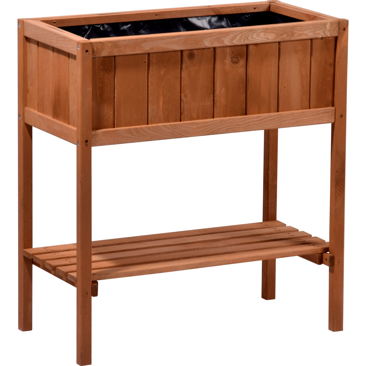 dobar Hochbeet 76 x 80 x 40 cm braun