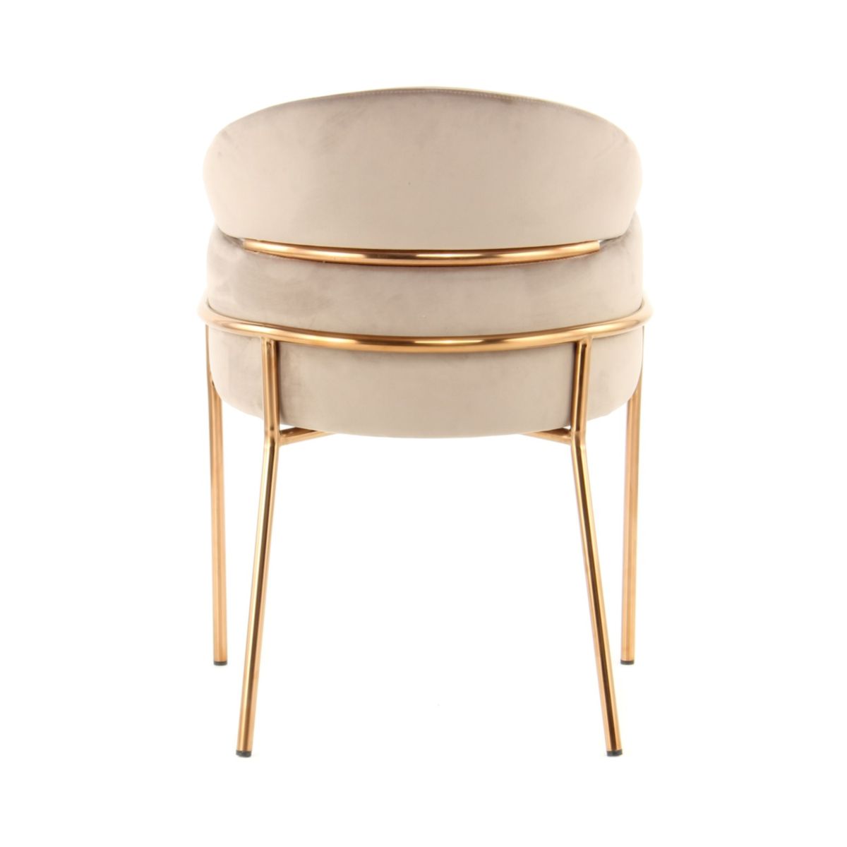 Stuhl Corey 125 Braun rosegold Bild 4