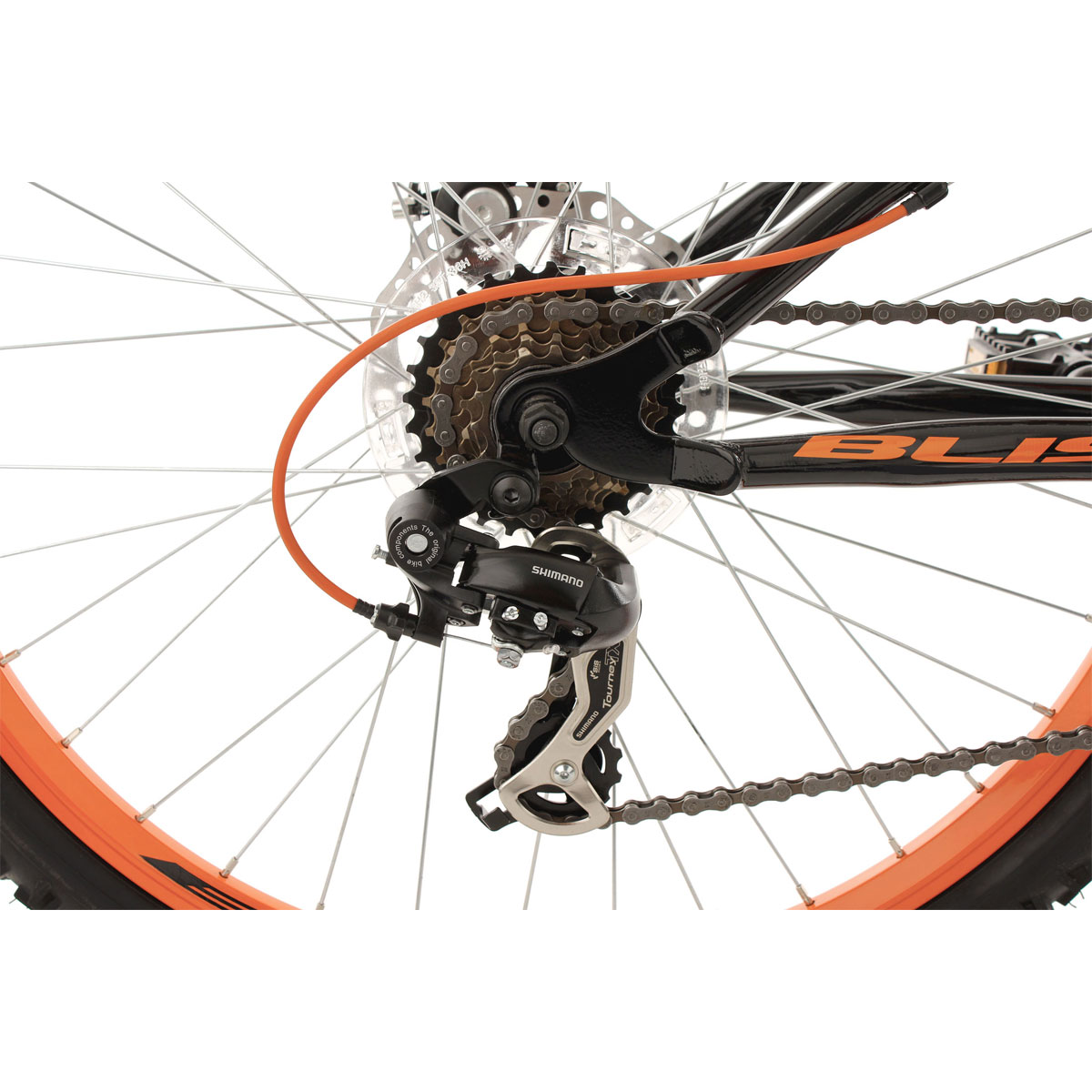 KS Cycling Mountainbike Bliss Fully schwarz-orange Bild 3