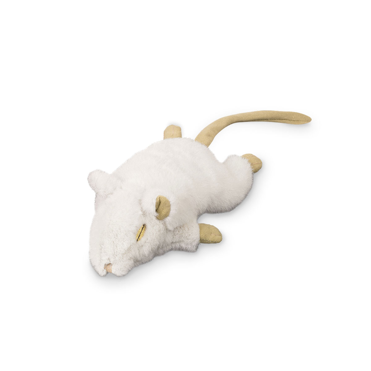 Plüsch Maus weiß 19 cm