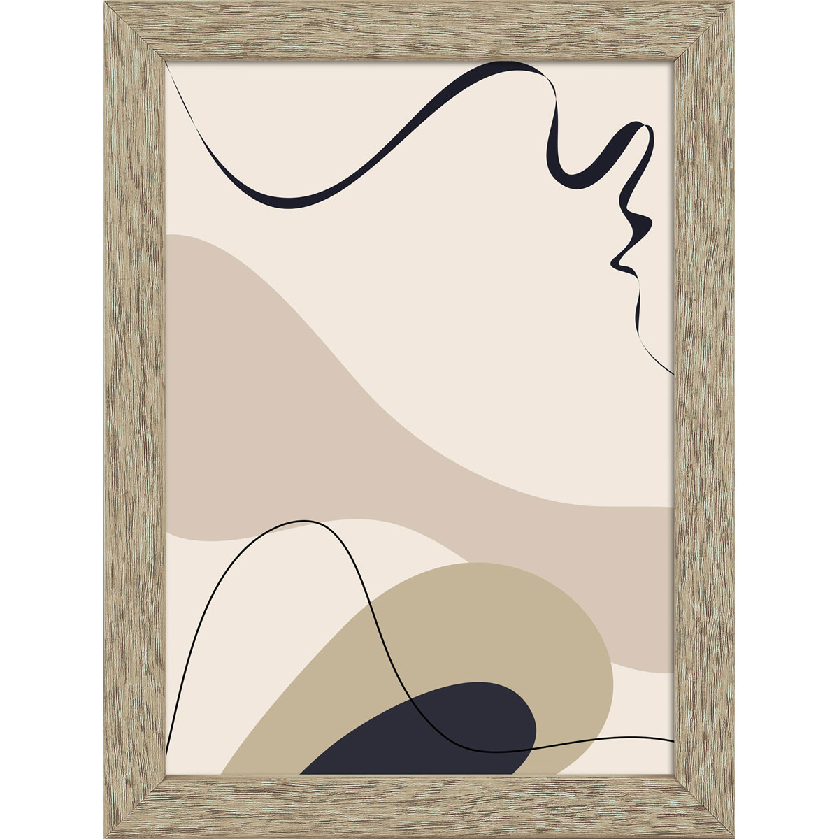 Bilderrahmen Madrid 13x18 cm Vintage Eiche