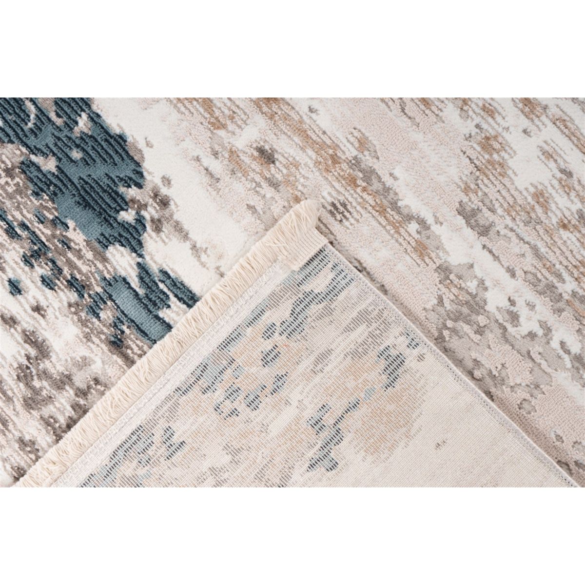 Akropolis 325 Grau / Blau 80cm x 150cm Bild 4