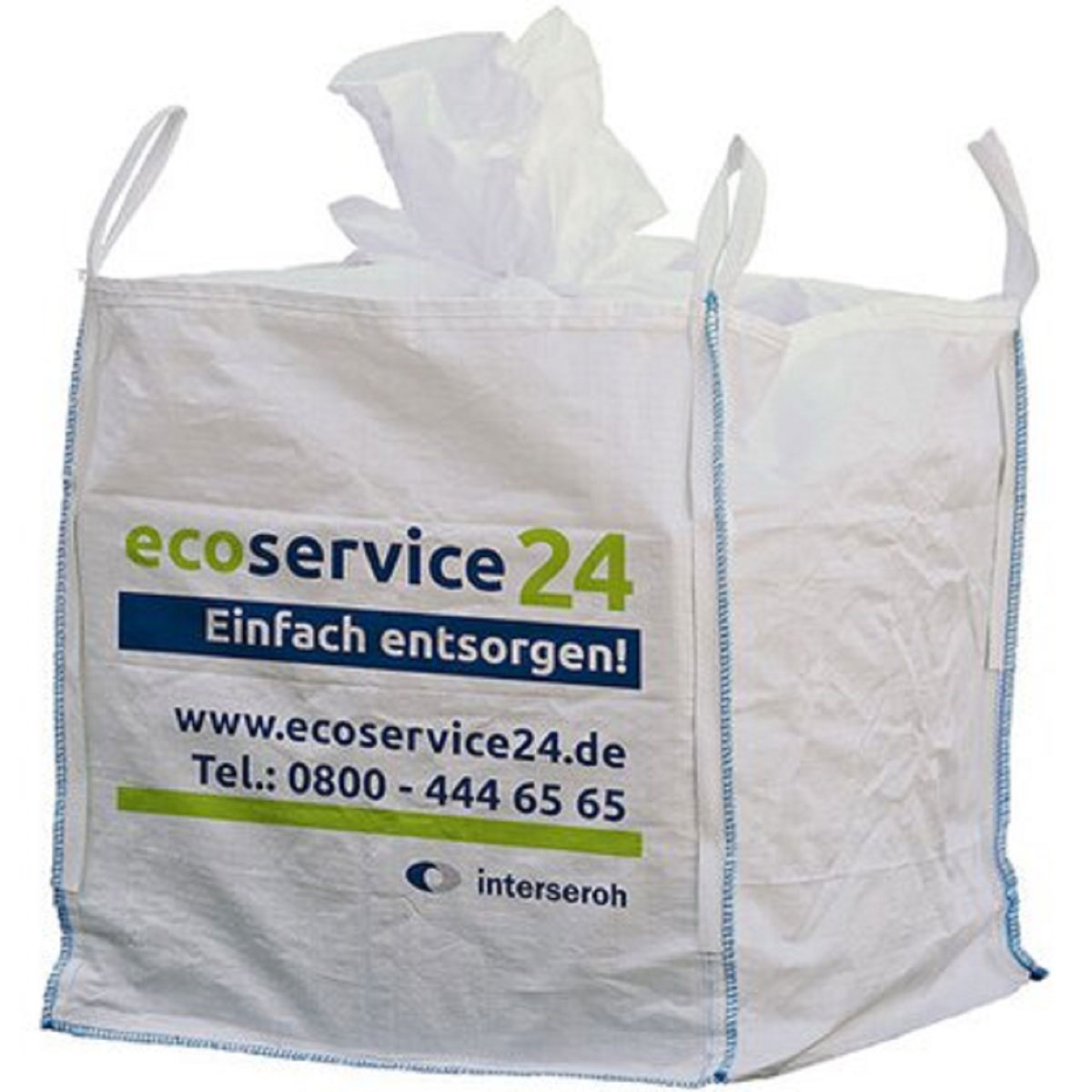 Bauschutt-Tasche ecoservice24 Bag 1500 kg 1m³ Bild 1