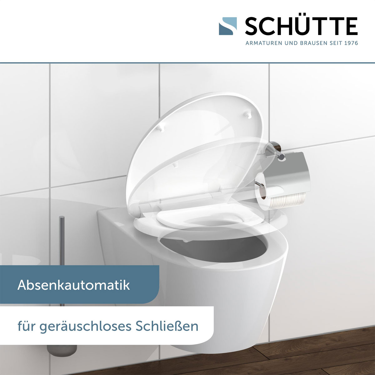 Schütte Duroplast WC-Sitz FAMILY WHITE mit Absenkautomatik und Schnellverschluss Bild 3
