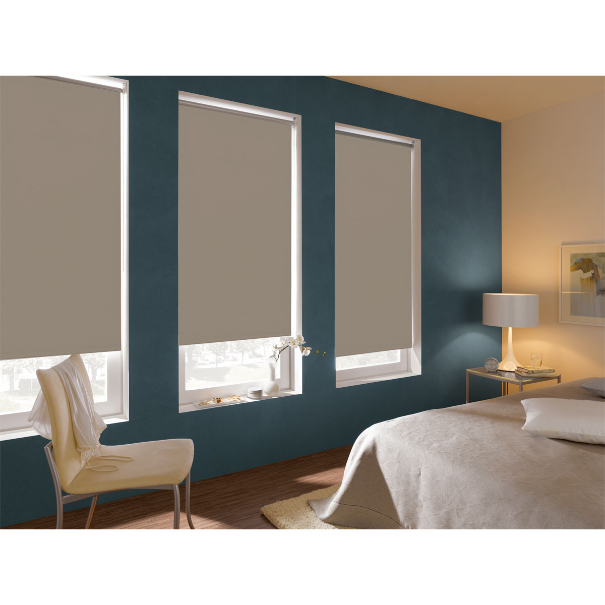 Gardinia  Thermo-Rollo taupe 82x160 cm Bild 2