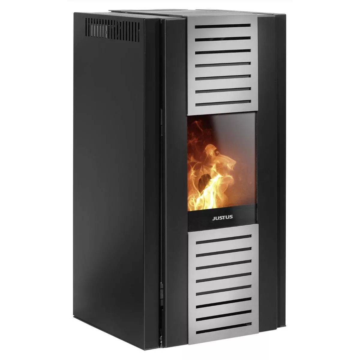 Pelletof. Sirkos 2.0 Stahl schwarz