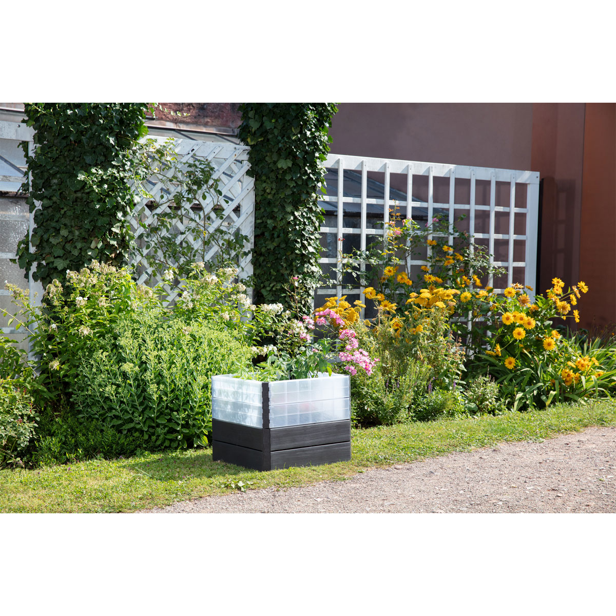 Garantia Hochbeet ERGO QUADRO Turbo S 50 Wood inkl FLORA Bild 6