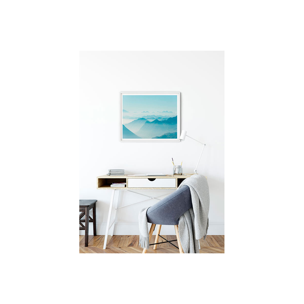 Komar  Wandbild Mountain View 50x40 cm Bild 5