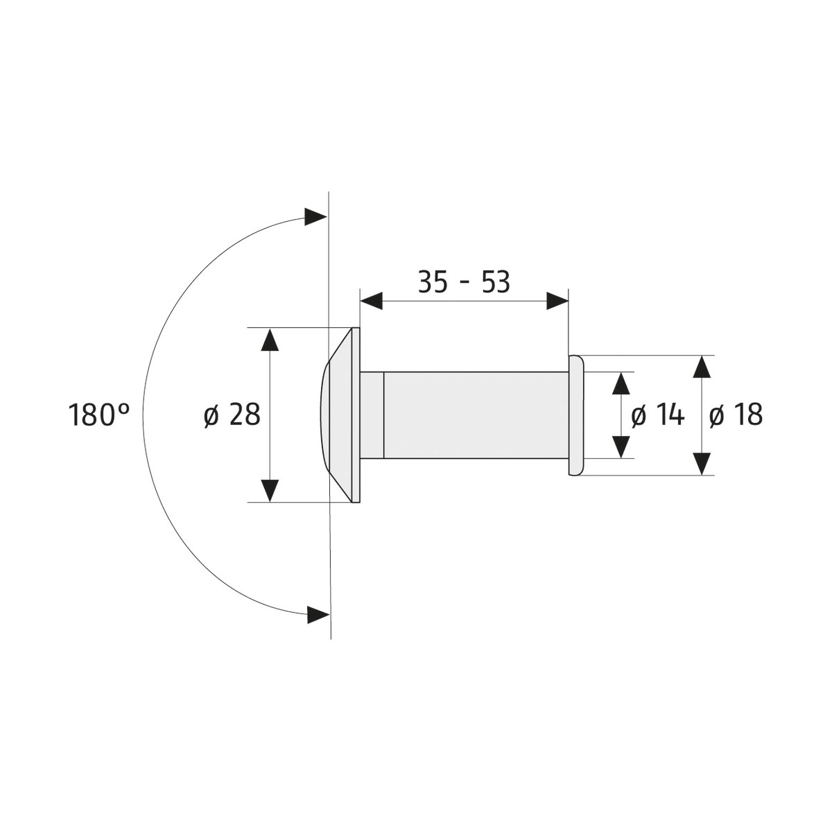 Abus Türspion 2300 Bild 3