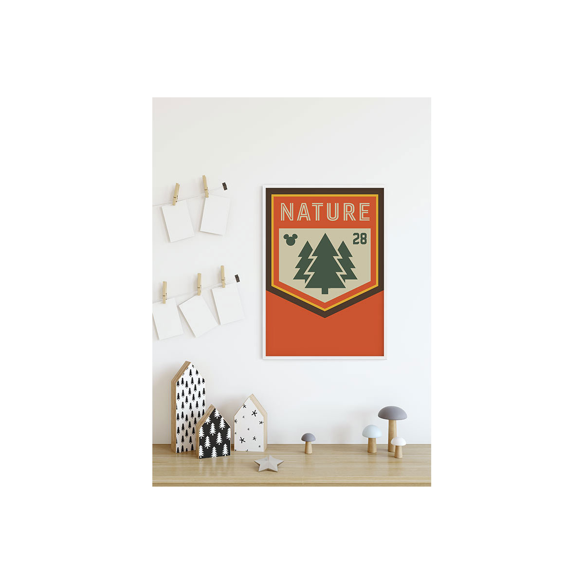 Komar  Wandbild Mickey Mouse Nature 40x50 cm Bild 10