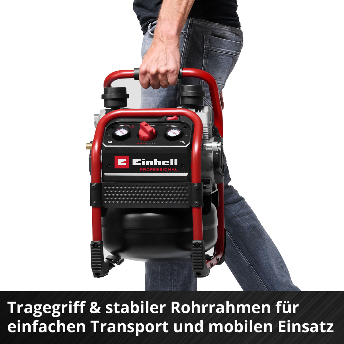 Einhell Professional Akku-Kompressor SILENZZO 18/160 Bild 8