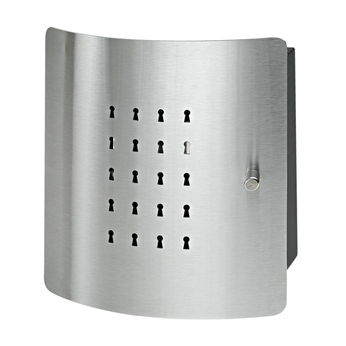 Burg Wächter Schlüsselschrank SLOT 6220/10 Ni 21 x 24 x 7 cm schwarz-silber