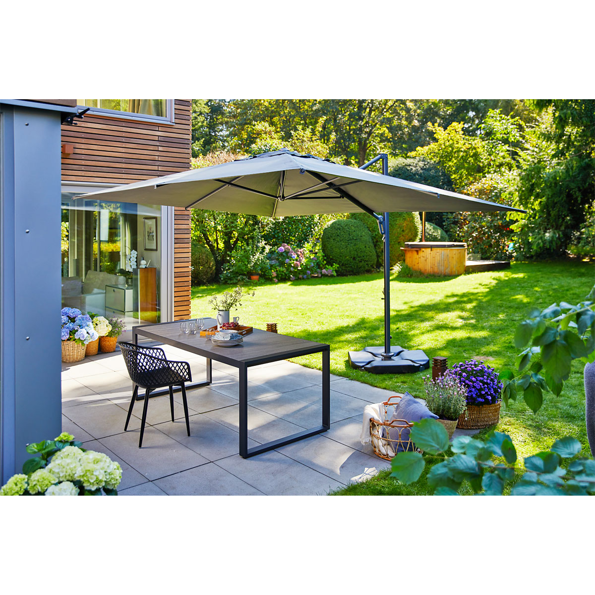 Haveson Gartentisch Kent mit Keramik-Tischplatte Bild 5