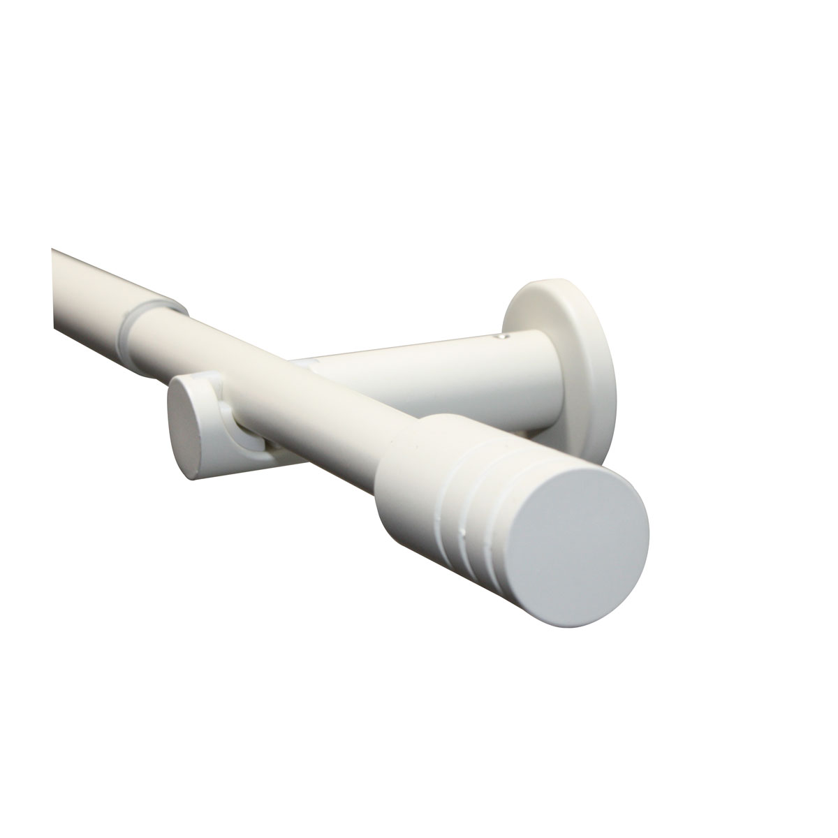 Gardinia Gardinenstange Elba Zylinder Durchmesser 1,9/1,6 x 120-210 cm ivory Bild 3