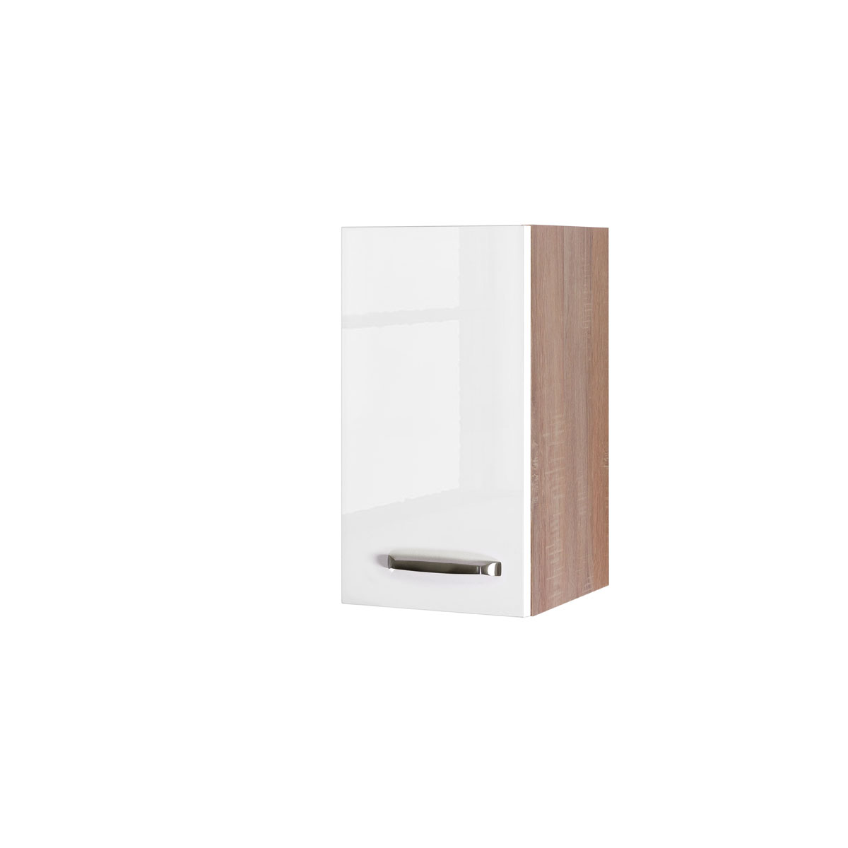 Flex-Well Küchenoberschrank „Valero“, 30x54,8x32 cm, weiß/Sonoma Eiche