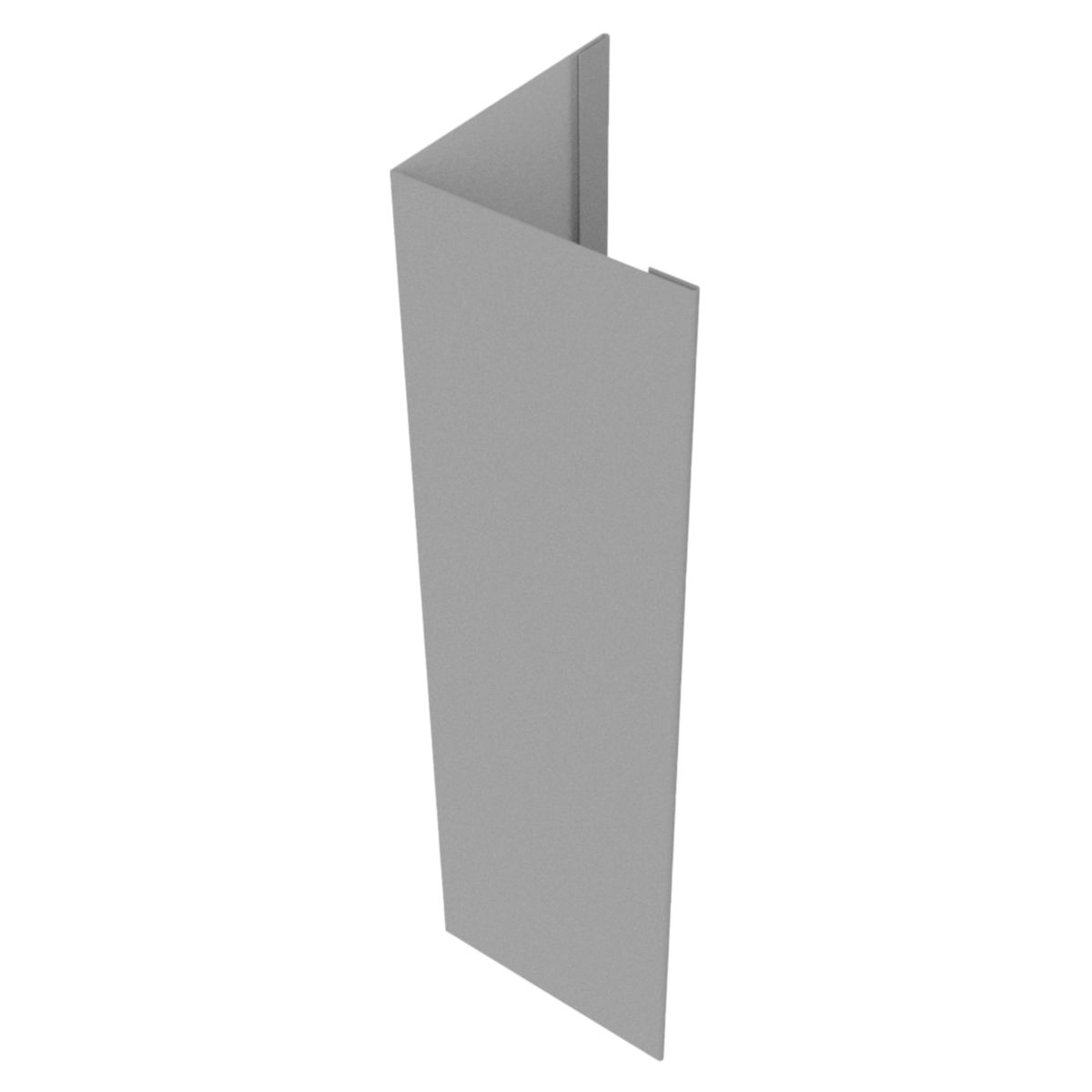 Außenecke 100x100 mm 1 m Aluzink