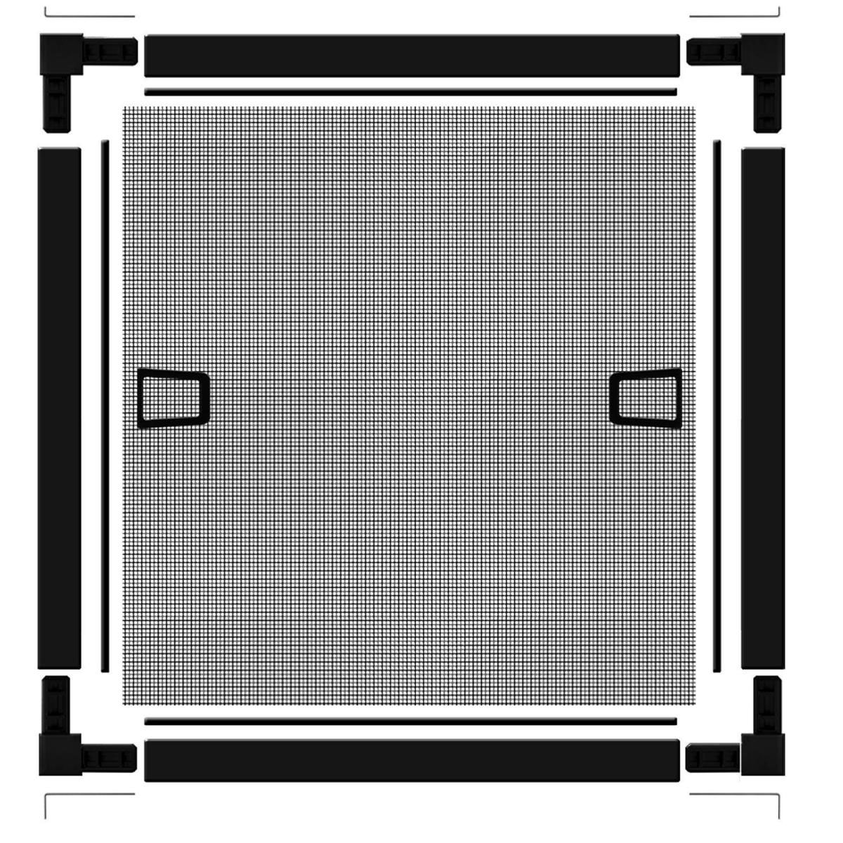 Schellenberg Insektenschutz-Fenster Plus 130 x 150 cm anthrazit Bild 5