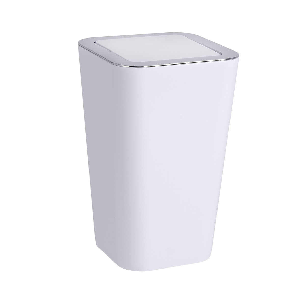 Wenko Schwingdeckeleimer Candy weiß 6 L