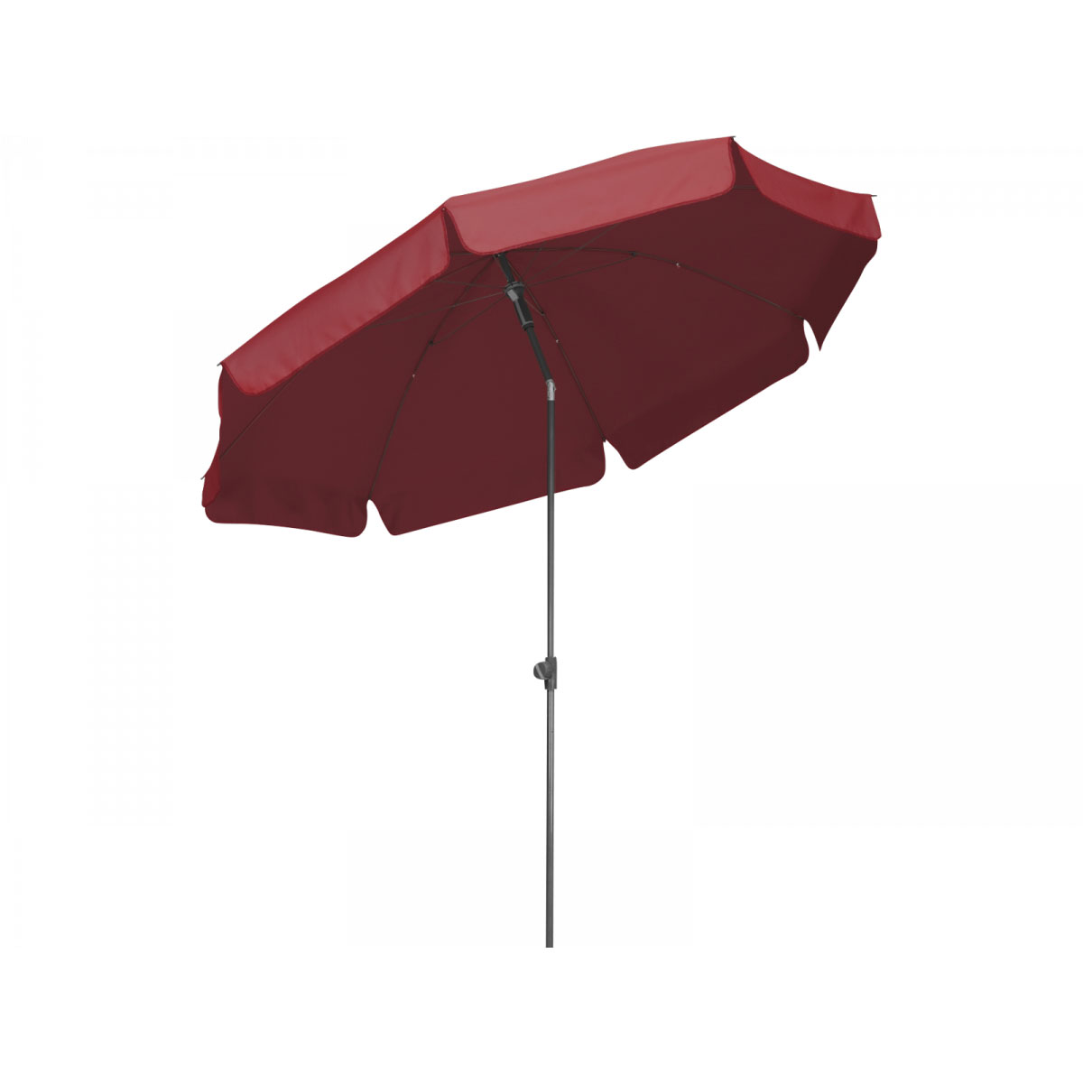 Schneider Schirme Sonnenschirm AQUILA Durchmesser 200 cm dunkelrot Bild 1