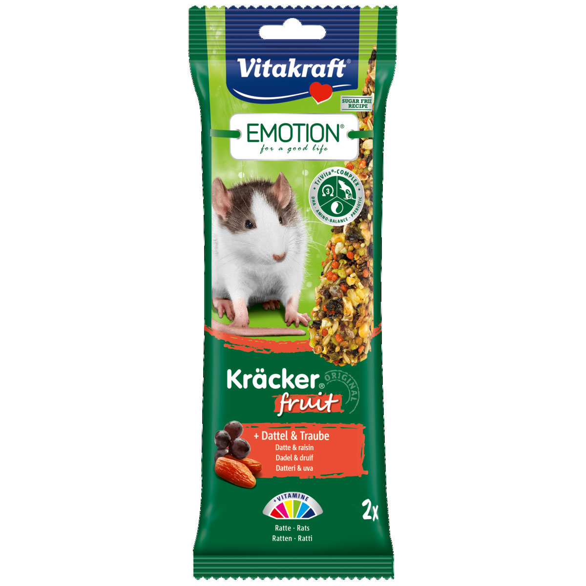 Vitakraft  Emotion Kräcker Fruit 2 Stück