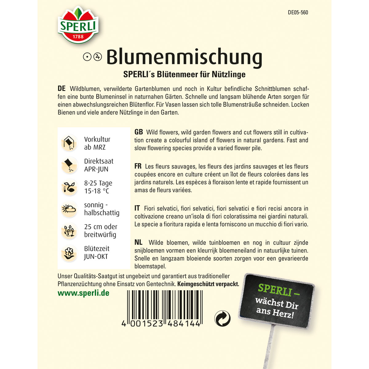 Sperli Blütenmeer für Nützlinge Bild 2