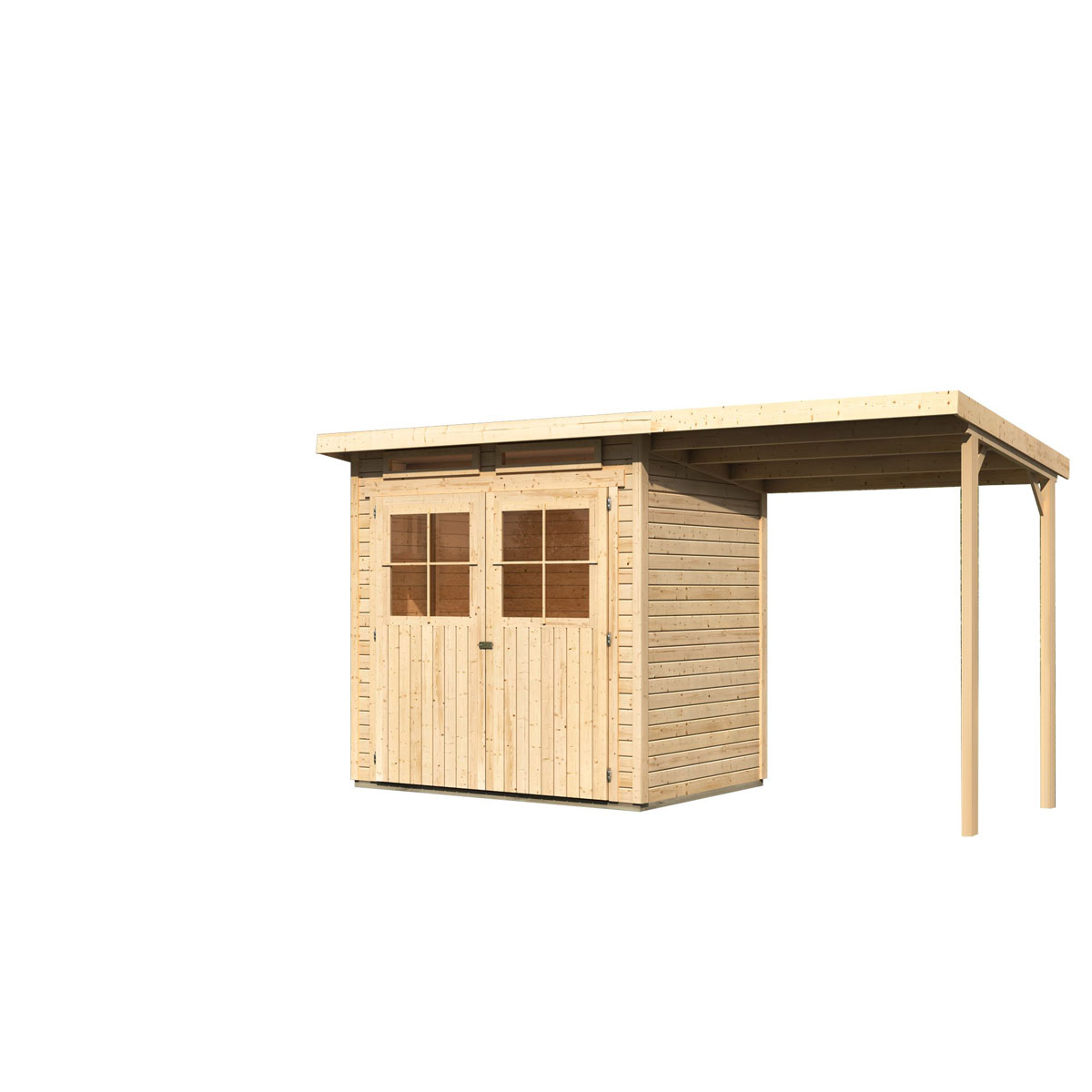 Karibu BBH Gluecksburg 2 Set naturbelassen Bild 4