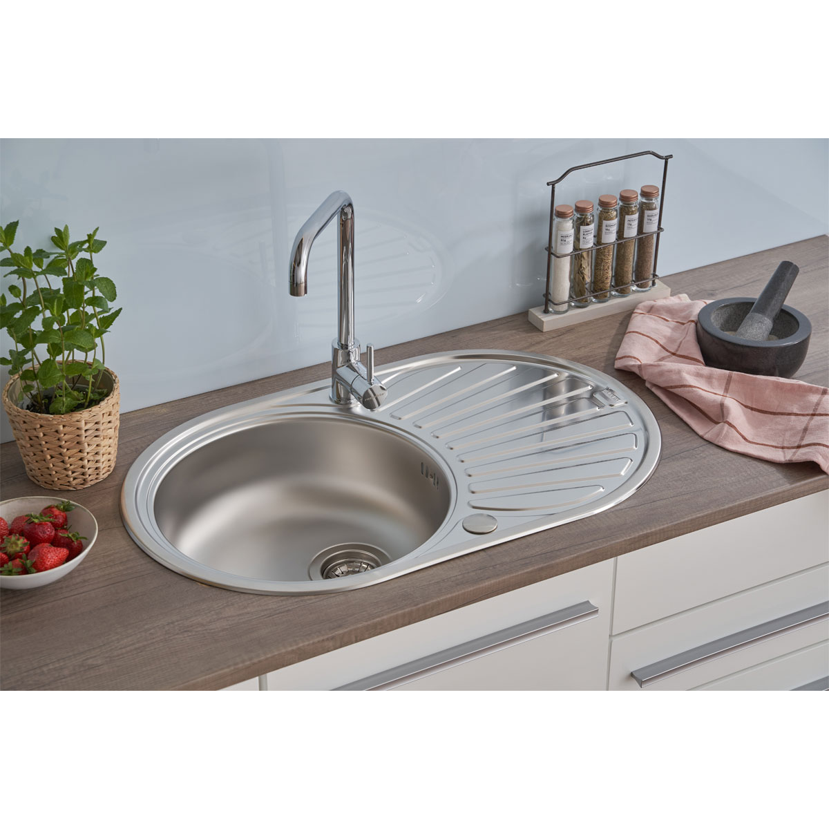 Respekta Edelstahlspüle Cansas Bild 2