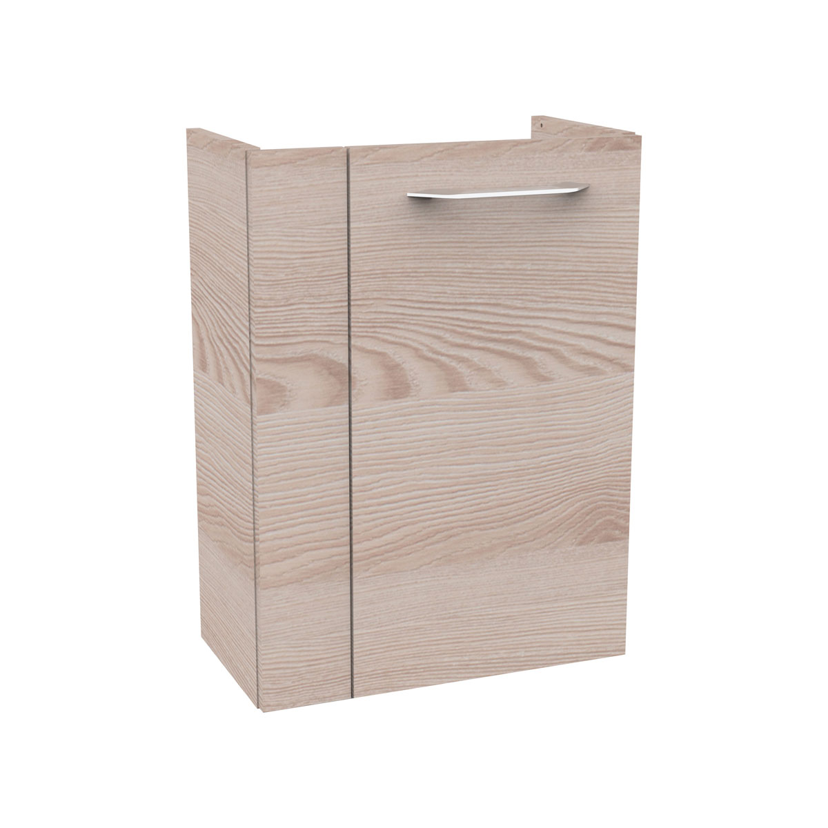 Fackelmann  Gäste-WC Waschtischunterschrank rechts SBC 440 x 600 x 243 mm Alaska-Esche