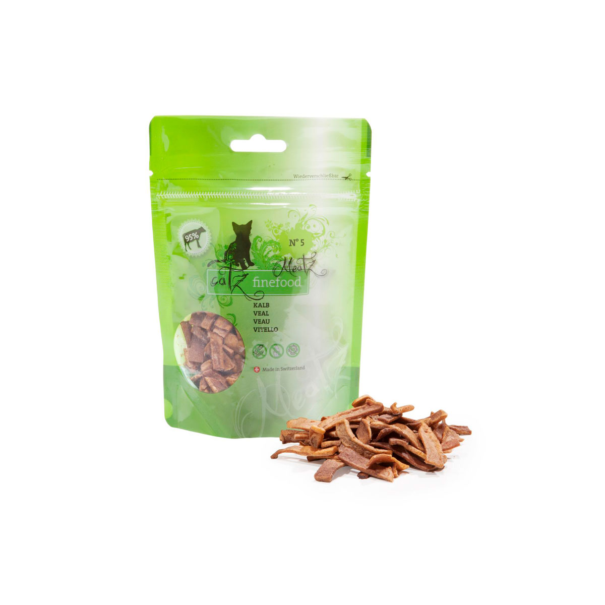 Catz finefood  Meatz No 5 Kalb 45g