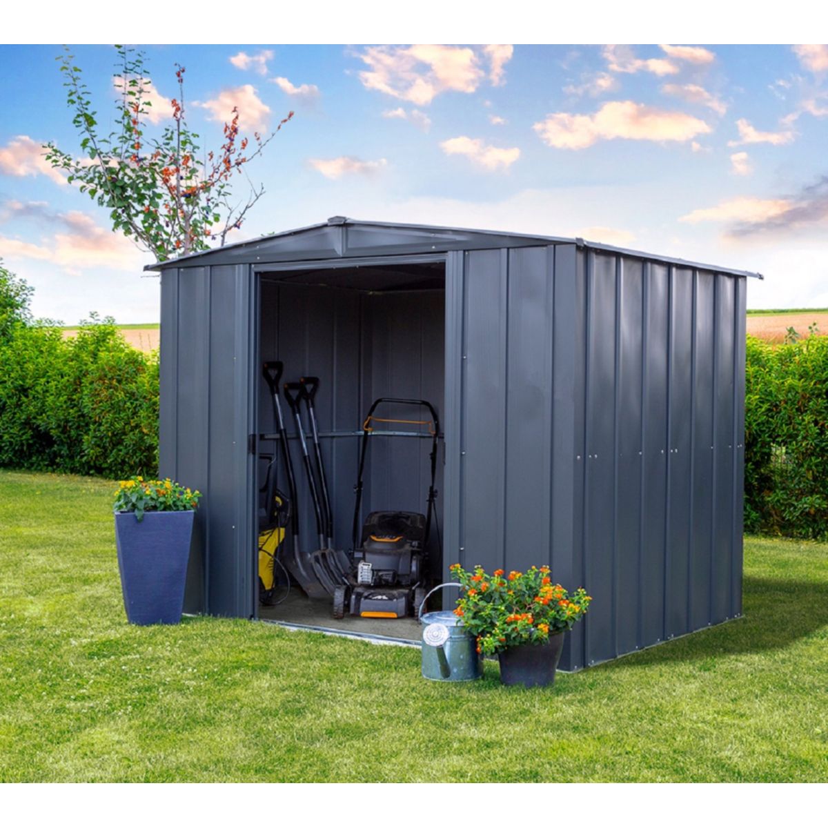 Gerätehaus Spacemaker 86 181x253x190 cm Bild 8