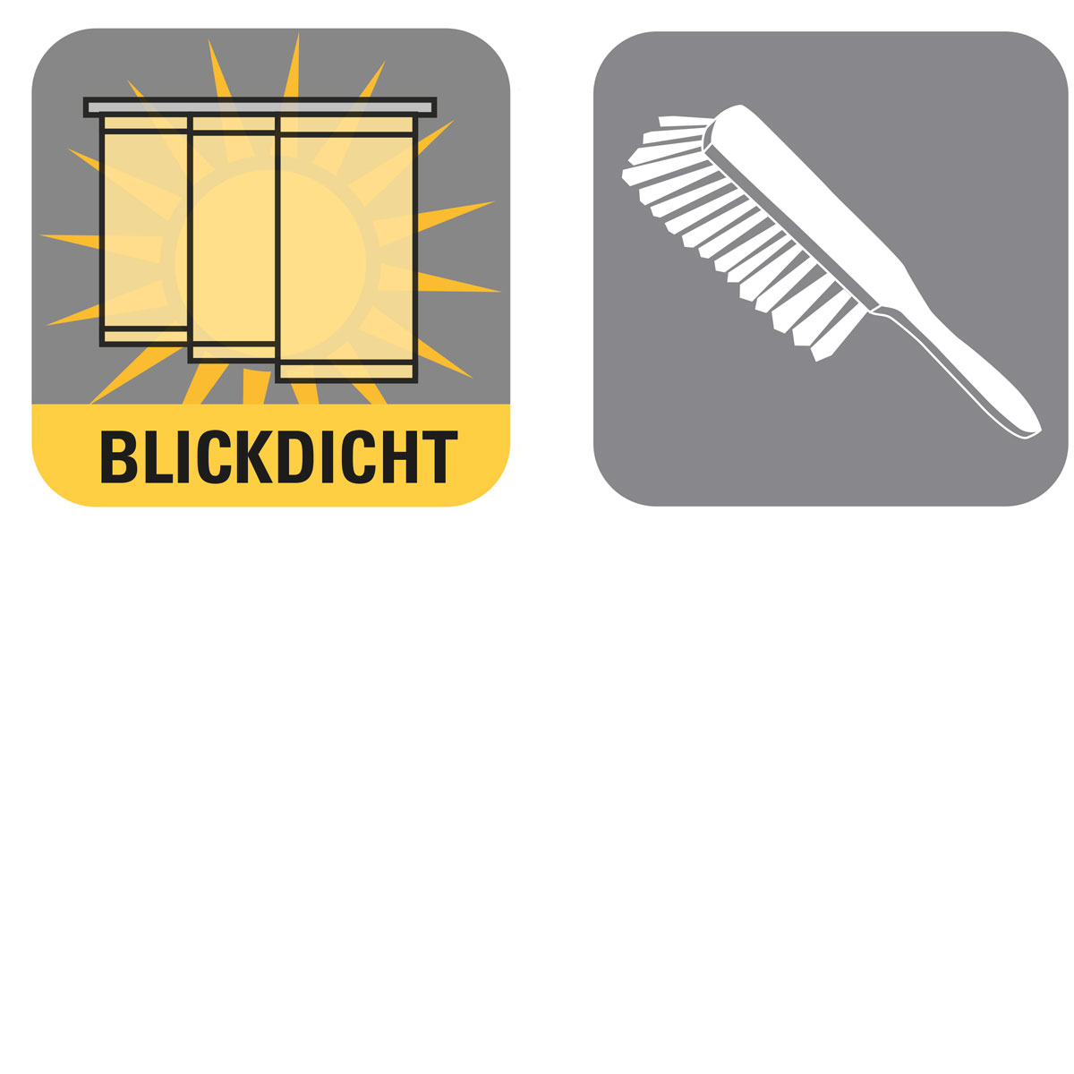 Gardinia Flächenvorhang 60 x 245 cm erde Bild 7