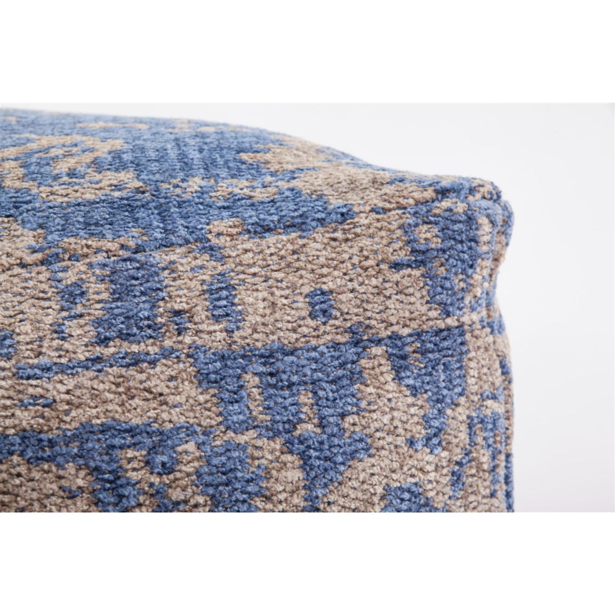 Pouf und Kissen Set Hocker Paramount 410 Braun blau 80x80cm Bild 5