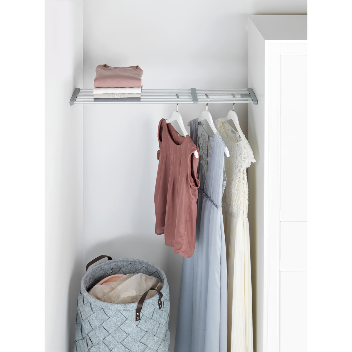 Wenko  Teleskop-Klemmregal Befestigung ohne Bohren Bild 8