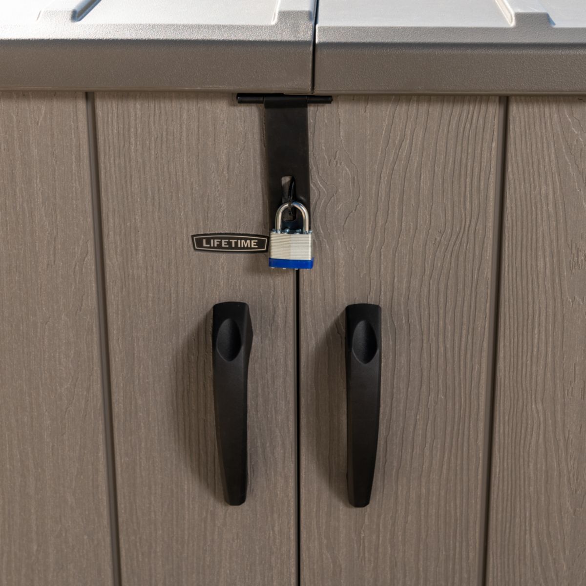 Lifetime Mülltonnenbox Greg 3x240 L 108x191,1x132,2 cm Bild 10