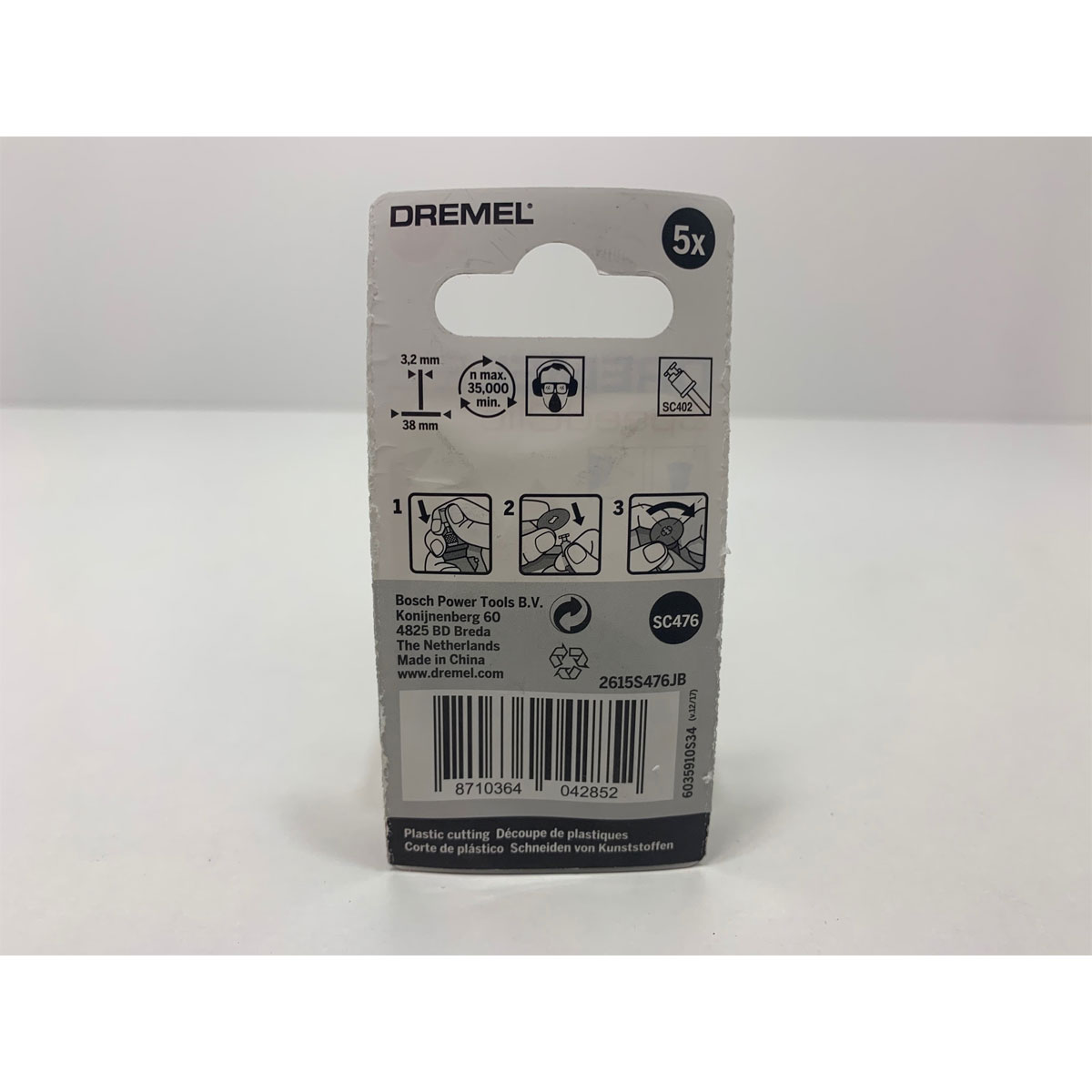 Dremel  Kunststoff-Trennscheiben SpeedClic Durchmesser 38 mm Bild 2