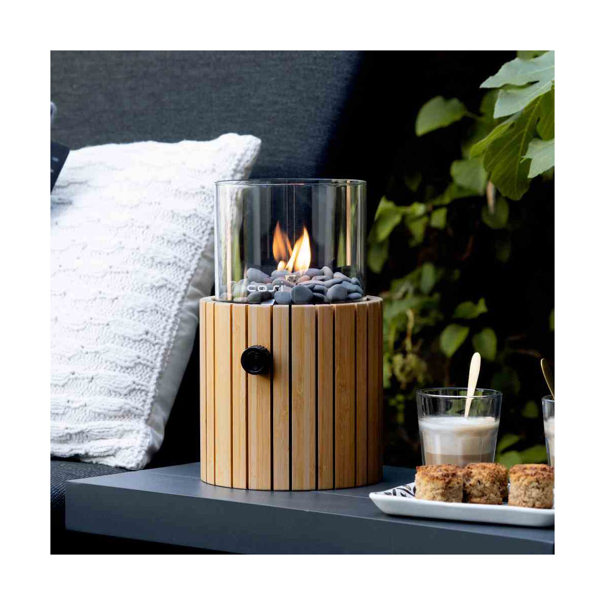 COSI Feuertisch Cosiscoop Timber Durchmesser 18 x 30 cm Bild 2