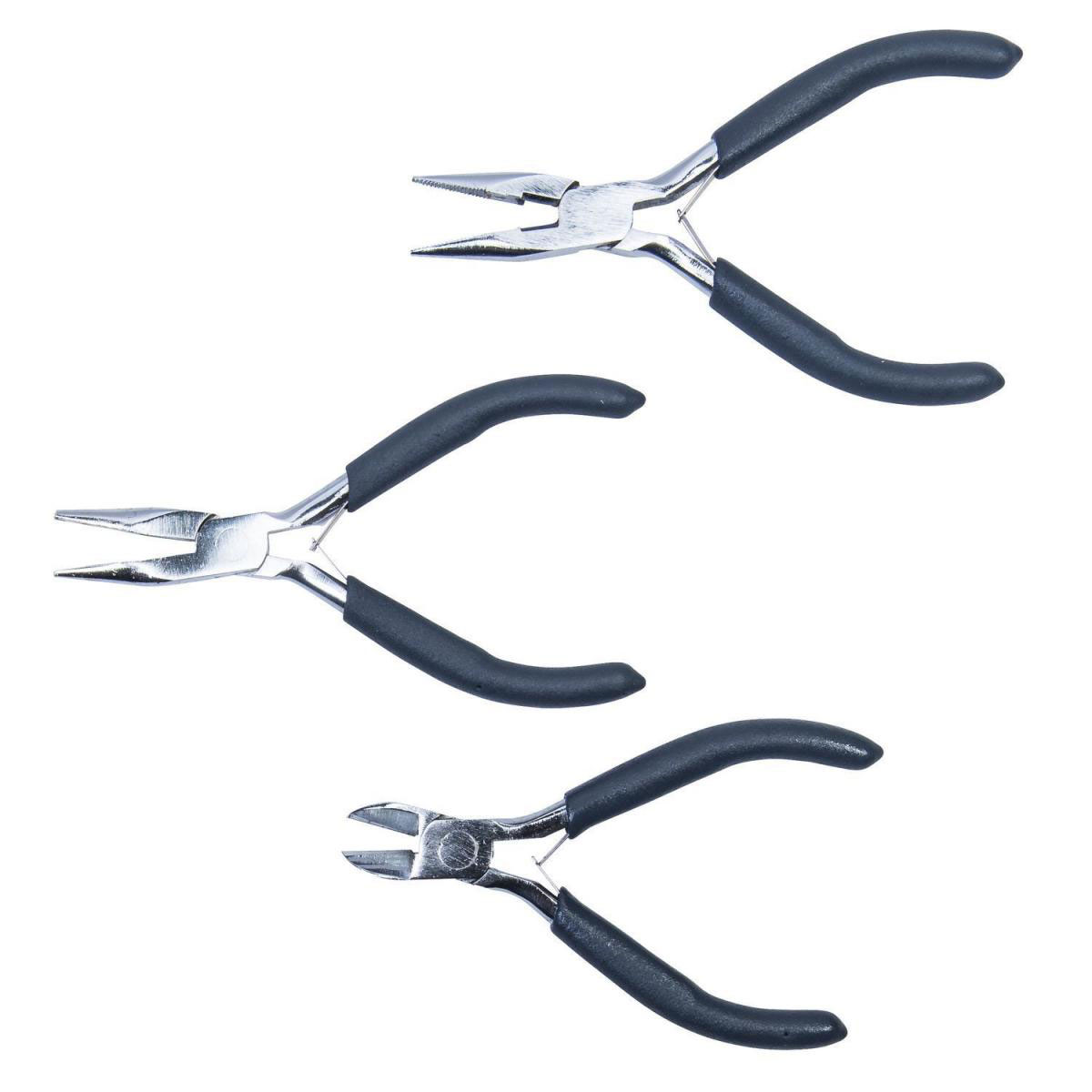 Basic Feinmechanikerzangen-Set 3-teilig