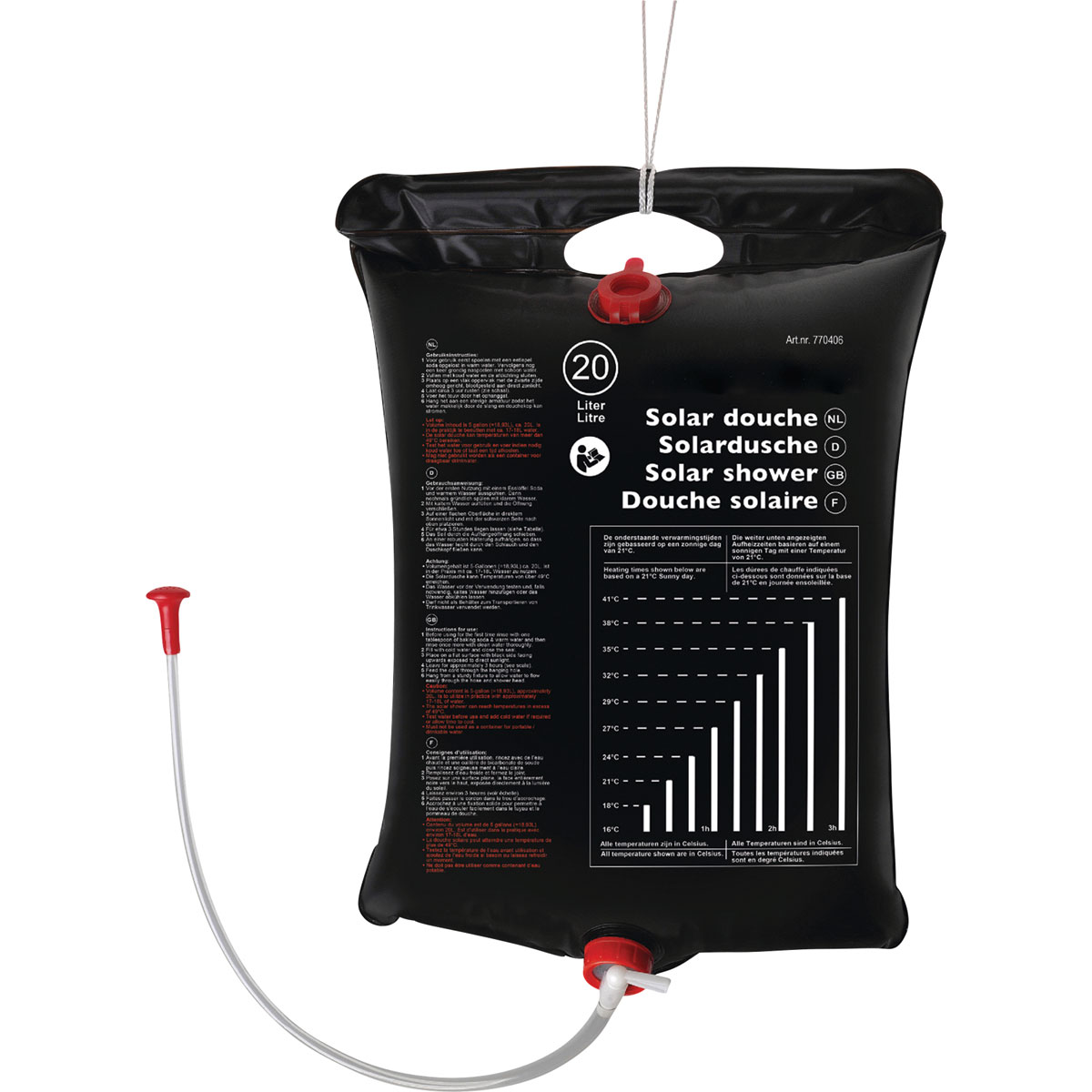 Cartrend  Solardusche 20 L