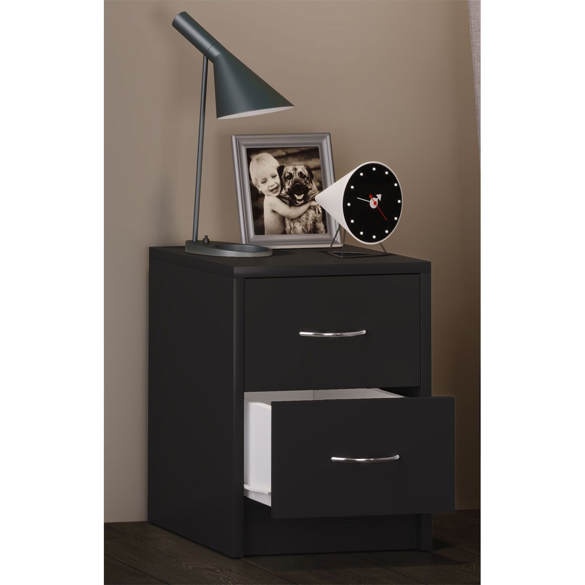 Nachttisch Boxal Mini weiß Bild 2