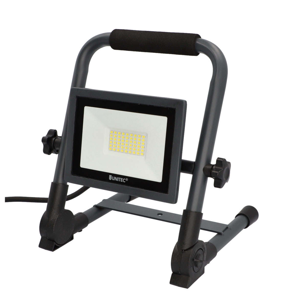 Unitec LED Arbeits-Strahler 30W 2400lm anthrazit Bild 1