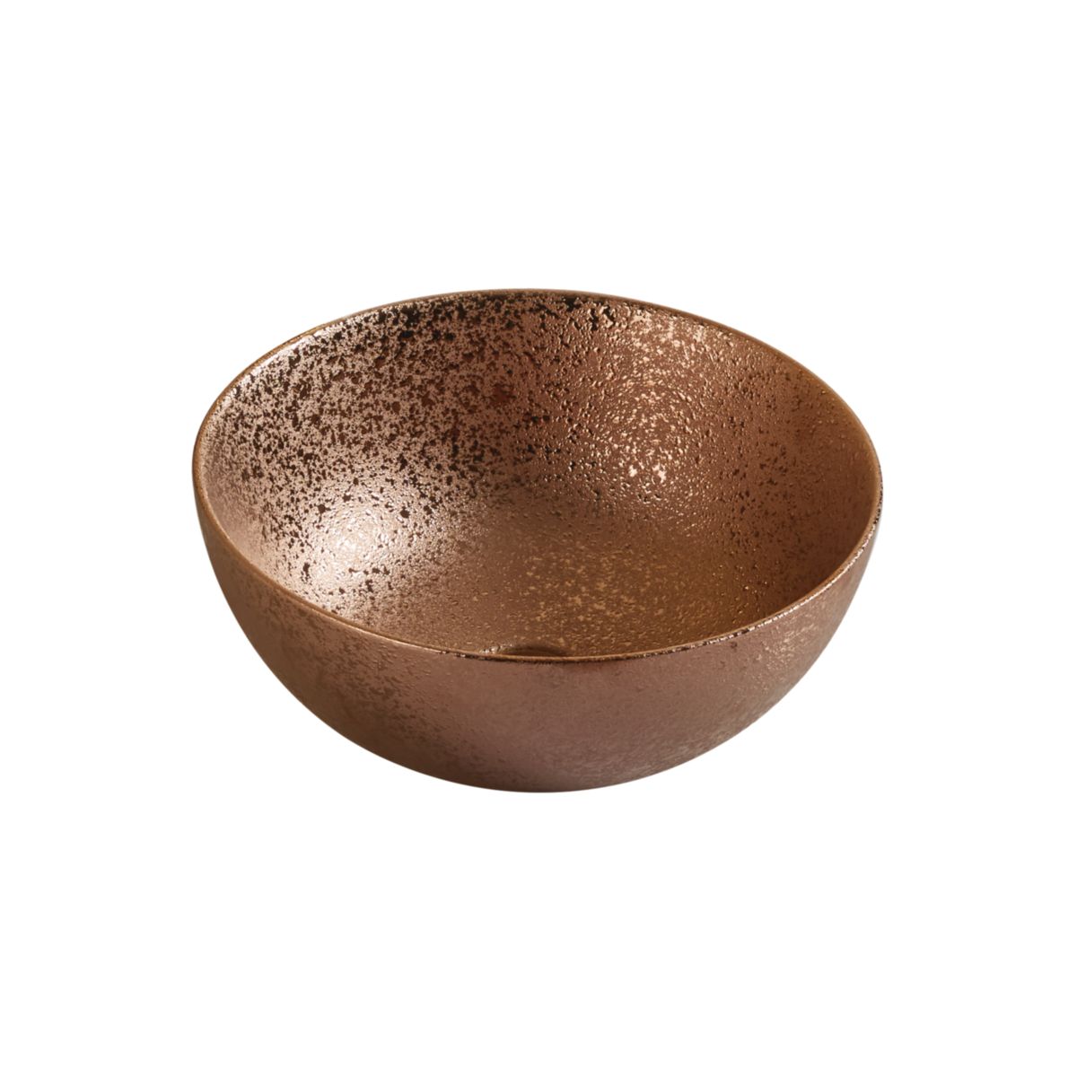 sanicomfort Aufsatzwaschtisch OSIRIS rund ohne Überlauf, 35,8x35,8, rose gold