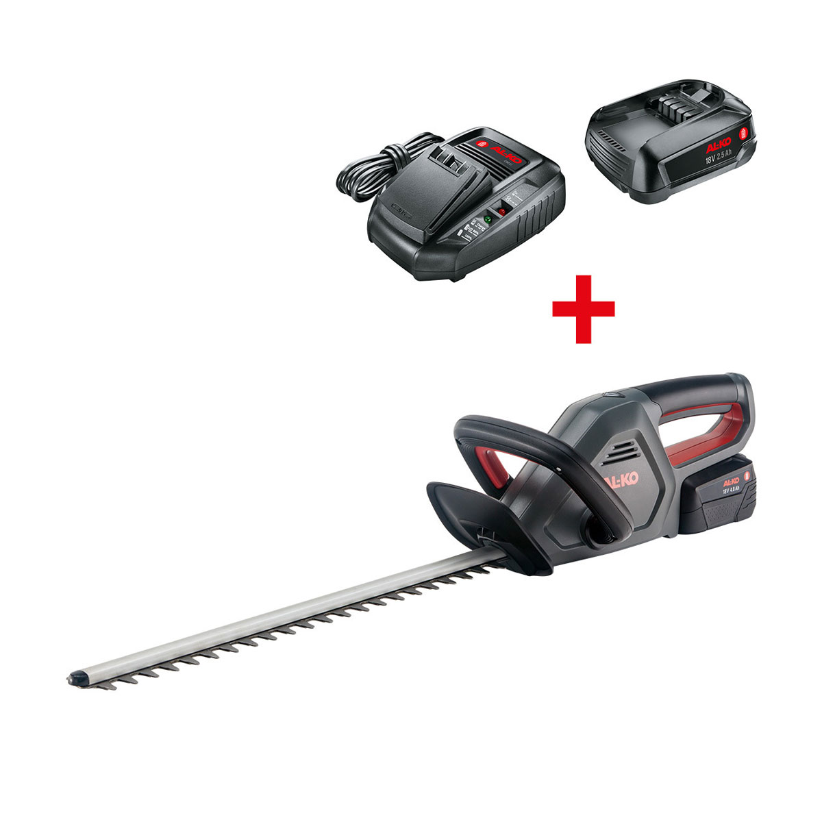 AL-KO  Akku-Heckensschere 18 V HT 1845 inkl Akku Bild 1
